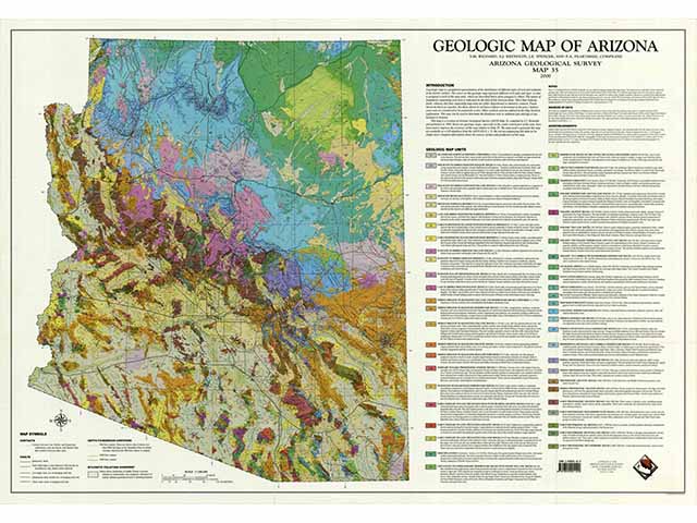 Geologic Map of Arizona