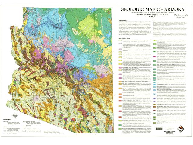 Geologic Map of Arizona