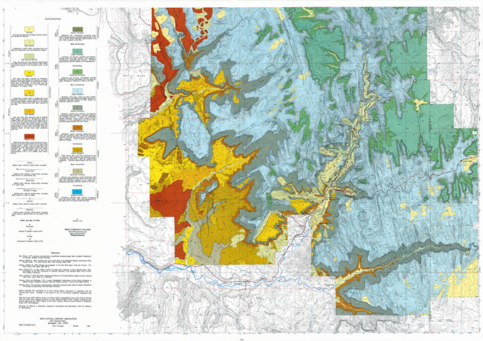 Geologic Map of Zion NP
