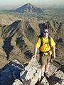 Dr. Bob atop Piestewa Peak