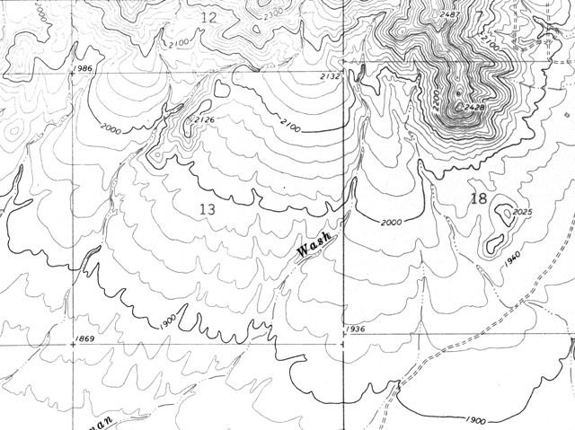 NRS topo map