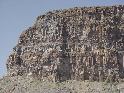 Agua Fria National Monument cliffs