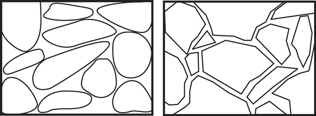 Clast rounding