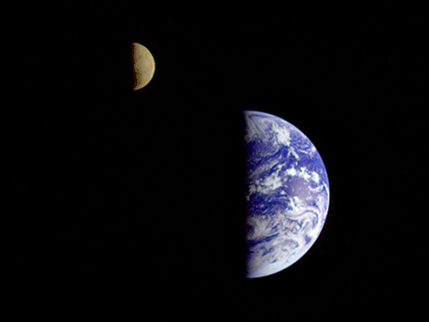 Earth and Moon