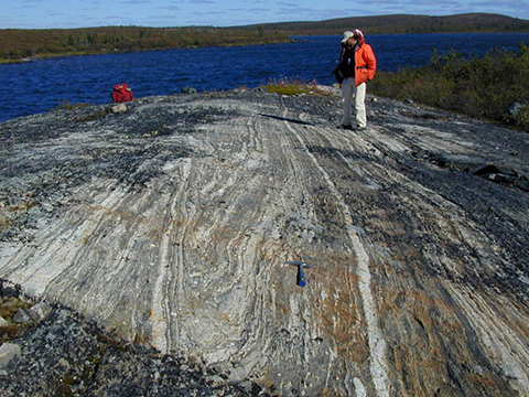 Acasta Gneiss outcrop