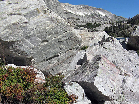 Medicine Bow Peak quartzite