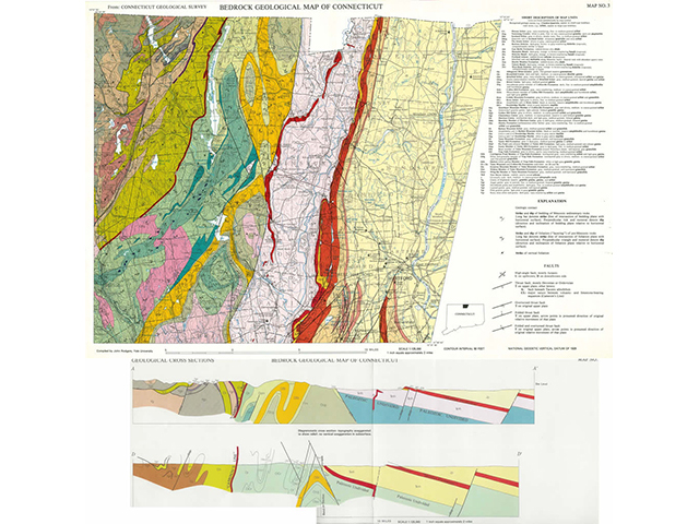 Bedrock Geological Map of Connecticut