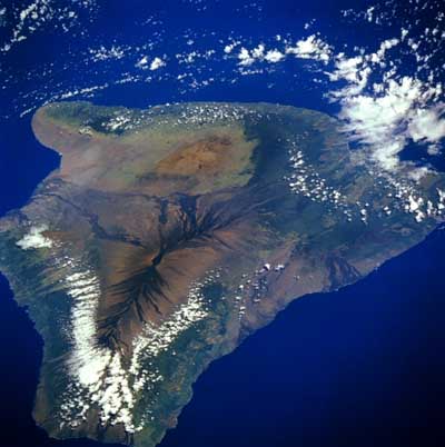 Hawaii from space