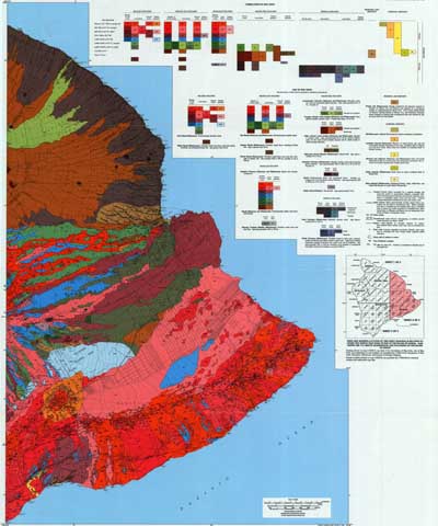 Hawaii geologic map