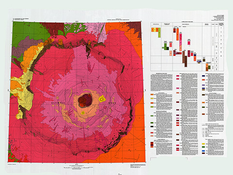 Olympus Mons geologic map