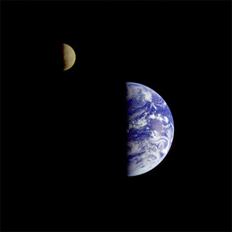 Earth and Moon