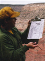 Dr. Bob with a topo map