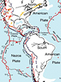 Tectonic map