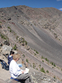 Sandy and Victoria at Agassiz saddle